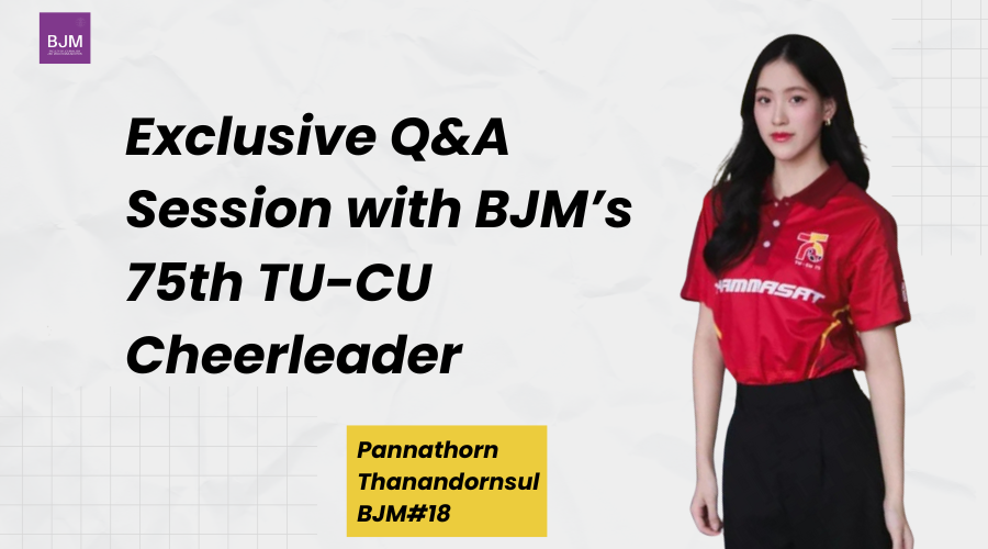 Exclusive Q&A Session with BJM’s 75th TU-CU Cheerleader 🎉✨